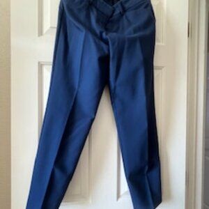 Express Editor Dress Ankle Pants - 4R - Dark Blue